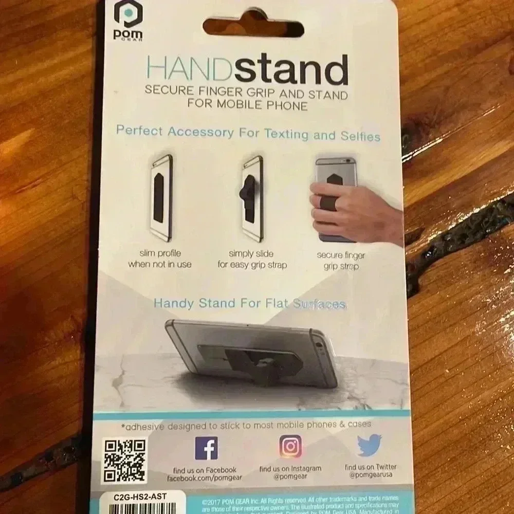 Zagg Invisible Shield Glass+ & Hand Stand Sealed NOS